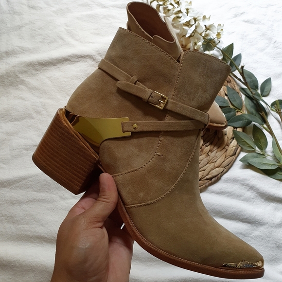 Rachel Zoe | NWOB Prestyn Suede Booties, USW10 - Picture 4 of 7